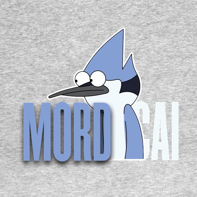 Mordecai's Whimsical Portrait by StickersMan